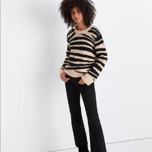 Made well Tiger Shrunken Pullover Sweater